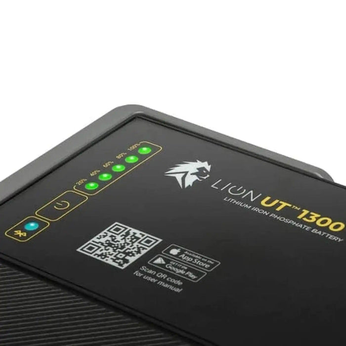 Lion Energy | Lion UT 1300 BT-H Battery with Internal Heater 12V, 105Ah, LiFePO4