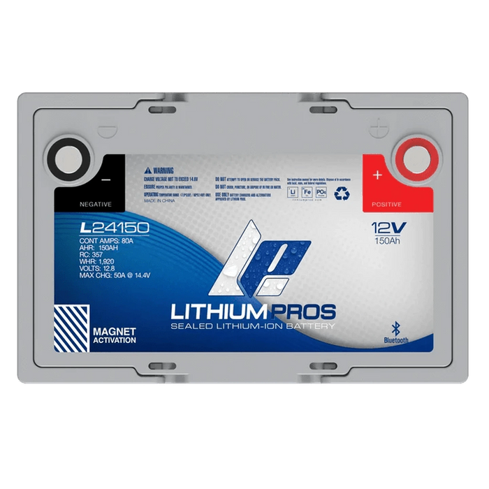 Lithium Pros | L24150 12V 150Ah Bluetooth Lithium Ion Battery