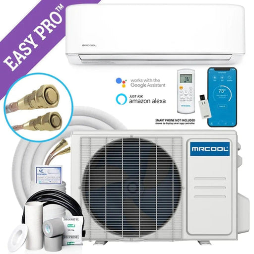 MRCOOL DIY | Easy Pro | 12000 BTU | Ductless Mini Split Air Conditioner and Heat Pump | 115V | 20 SEER