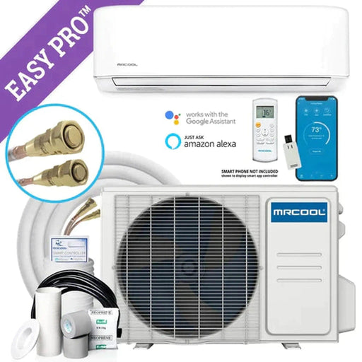 MRCOOL DIY | Easy Pro | 24000 BTU | Ductless Mini Split Air Conditioner and Heat Pump | 230V| 18 SEER