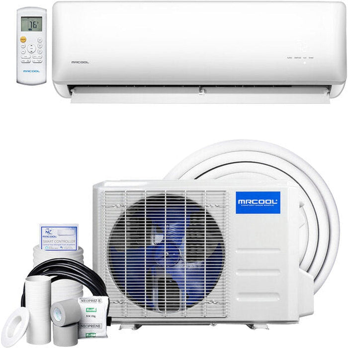 MRCOOL | Olympus Hyper Heat | 12000 BTU | 1 Ton - Ductless Mini Split Air Conditioner and Heat Pump Air Handler | 230V/60Hz