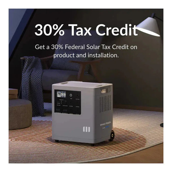 Mango Power | 2* Mango Power E+ 2* E Extra Battery + mPanel Pro 14kWh Capacity | 6kW Ac Output|4Circuits Backup