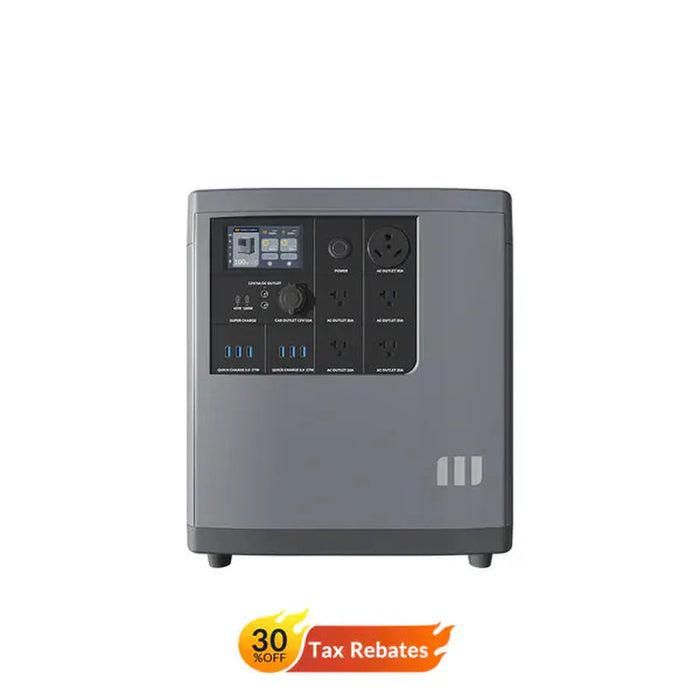 Mango Power | 2* Mango Power E+ 2* E Extra Battery + mPanel Pro 14kWh Capacity | 6kW Ac Output|4Circuits Backup