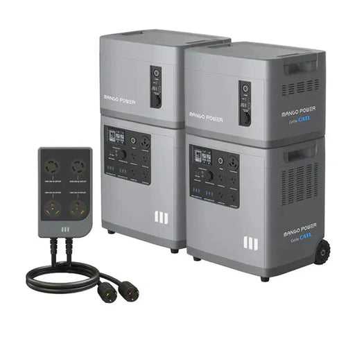 Mango Power | 2* Mango Power E+ 2* E Extra Battery + mSocket Pro 6kW/14kWh@240V
