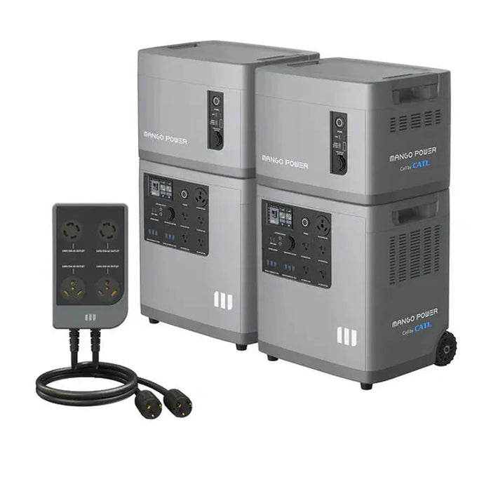 Mango Power | 2* Mango Power E+ 2* E Extra Battery + mSocket Pro 6kW/14kWh@240V