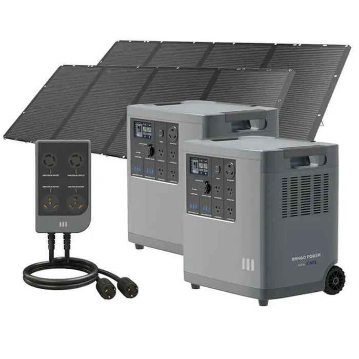 Mango Power | 2* MangoPower E Solar Generator 240V Kit