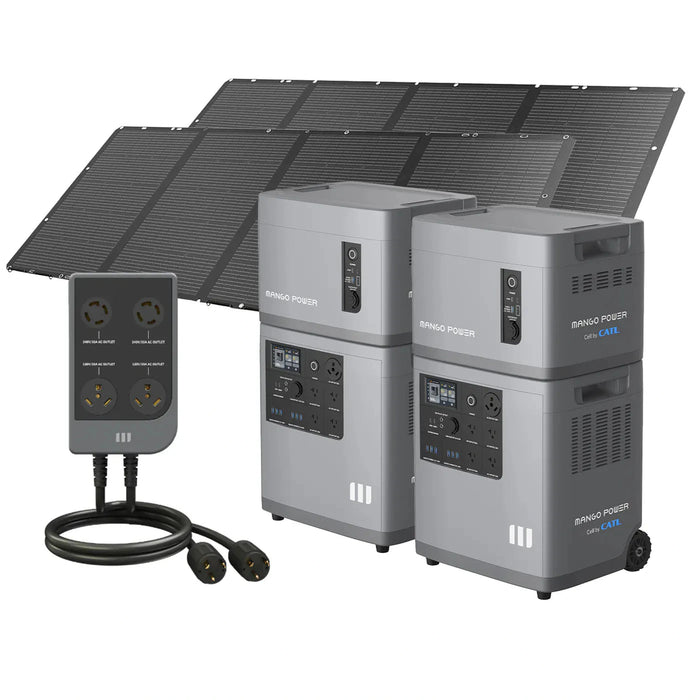 Mango Power | 2* MangoPower E Solar Generator 240V Kit Pro