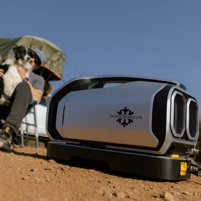 ZERO BREEZE | Mark 2 Portable Air Conditioner 2,300 BTU AC for Camping & RVs