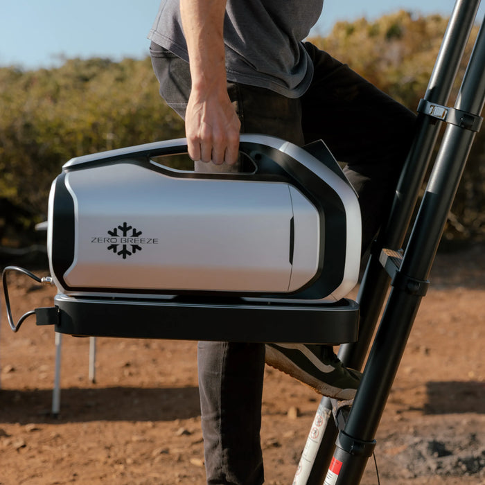 ZERO BREEZE | Mark 2 Portable Air Conditioner 2,300 BTU AC for Camping & RVs