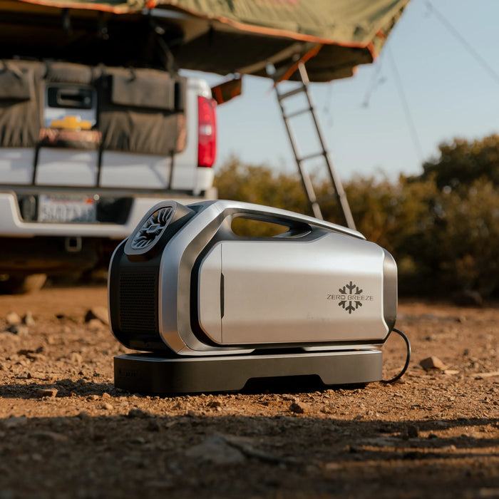 ZERO BREEZE | Mark 2 Portable Air Conditioner 2,300 BTU AC for Camping & RVs