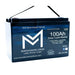 Monster Marine Lithium | 12v 100Ah Bluetooth Deep Cycle Lithium Marine Battery Group 31