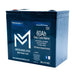 Monster Marine Lithium | 12v 60Ah Deep Cycle Lithium Marine Battery "Wolverine" - Bluetooth - MML-1260B