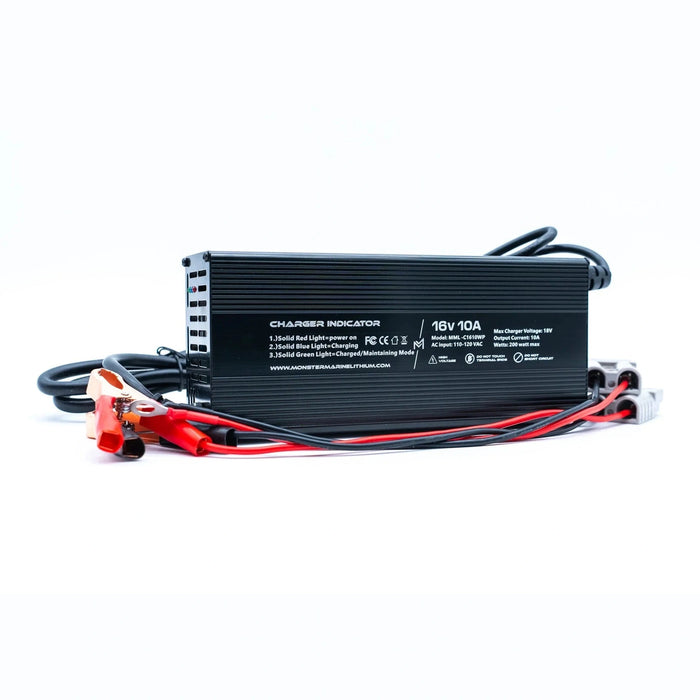 Monster Marine Lithium | 16v 10A Non Waterproof Charger - MML-C1210WP