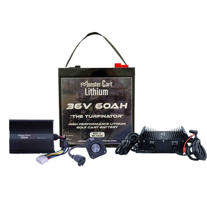 Monster Marine Lithium | 36V 60AH & charger - "THE TURFINATOR" - BLUETOOTH HIGH PERFORMANCE LITHIUM GOLF CART BATTERY - GC2 GROUP image 3