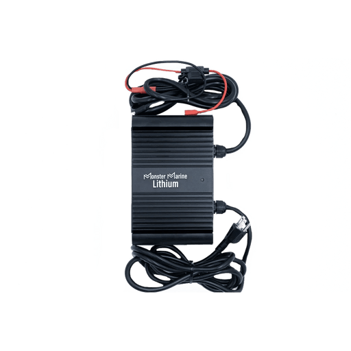 Monster Marine Lithium | BLACK WIDOW 24V 10A Waterproof Lithium Battery Charger image 1