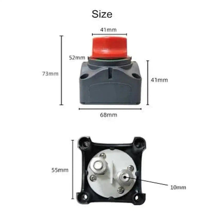 Monster Marine Lithium | Battery Disconnect Switch On/OFF