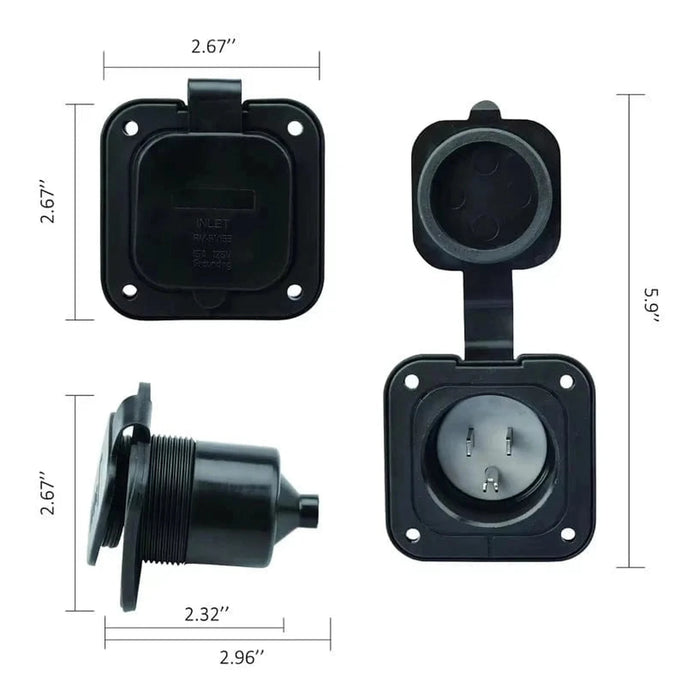 Monster Power Plug Monster Marine Lithium Charge Port Plug — Solar Guys Pro