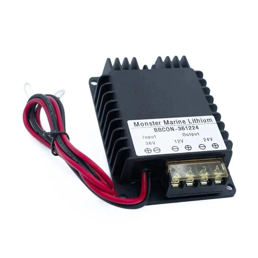 Monster Marine Lithium | Live sonar 36v- 12/24v converter “The Bandit” image 2