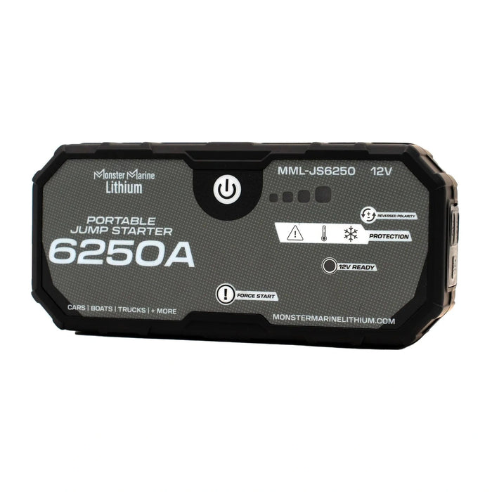 Monster Marine Lithium | Portable Lithium Jump Starter 6250A