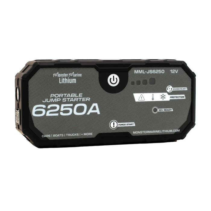 Monster Marine Lithium | Portable Lithium Jump Starter 6250A