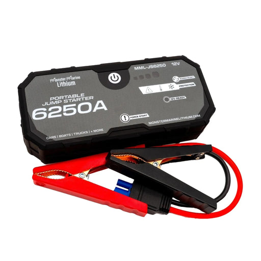 Monster Marine Lithium | Portable Lithium Jump Starter 6250A