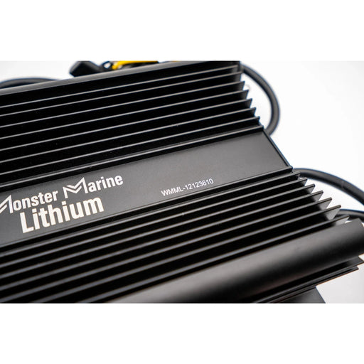 Monster Marine Lithium | Triple Bank 12v, 12v & 36v marine waterproof AGM/Lithium charger image 2