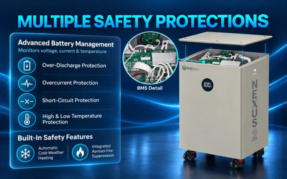 Big Battery | 51.2V NEXUS 2 LiFePO4 Battery 314Ah 16kWh