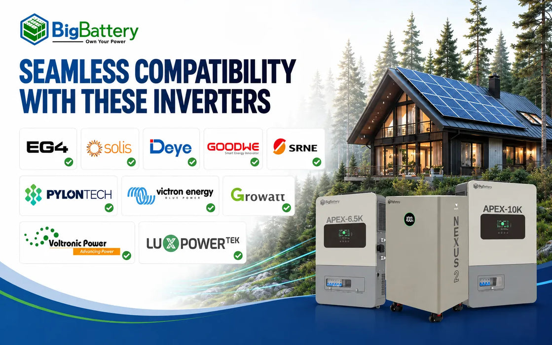 Big Battery | 51.2V NEXUS 2 LiFePO4 Battery 314Ah 16kWh