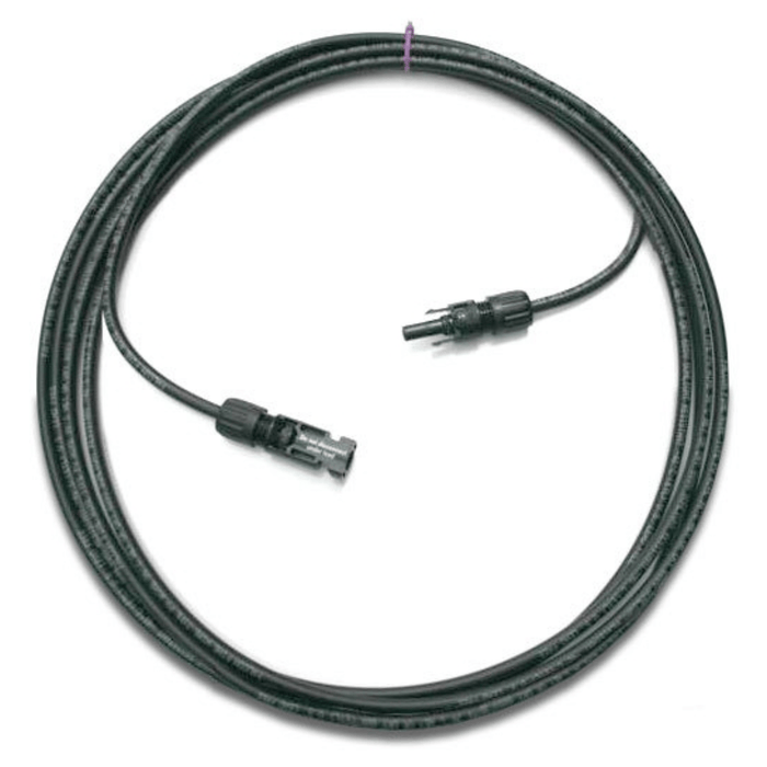 Backwoods Solar | 100' Cable w/ LOCKING MC4 PLUGS