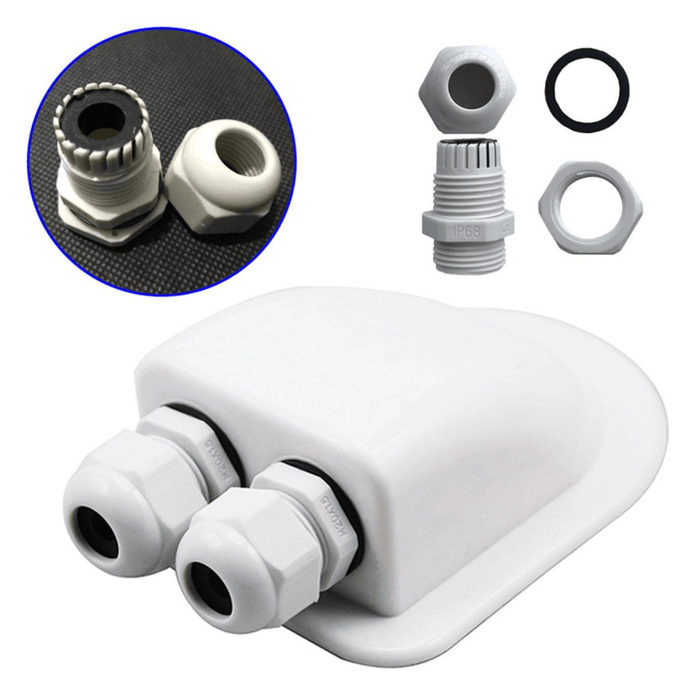 Watertight-Double Cable Entry Gland