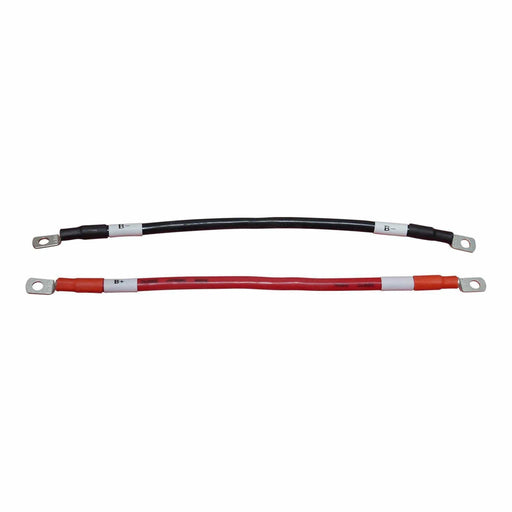 OEM | 12in 6 AWG Battery to Busbar Cables | Black and Red