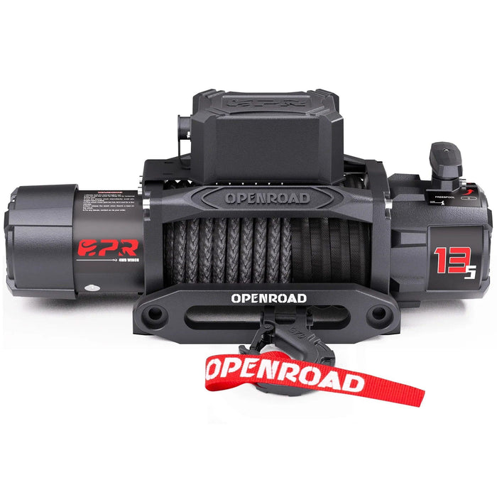 OPENROAD | 13,500lbs electric winch with Synthetic Rope - Panther Series 3S