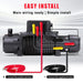 OPENROAD | 13,500lbs electric winch with Synthetic Rope - Panther Series 3S