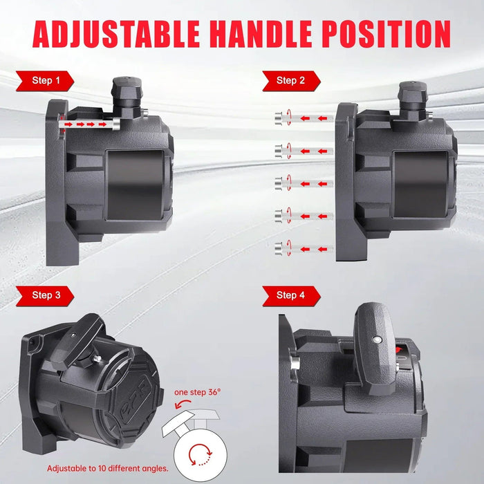 OPENROAD | 13,500lbs electric winch with Synthetic Rope - Panther Series 3S