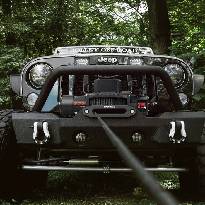 OPENROAD | 13,500lbs electric winch with Synthetic Rope - Panther Series 3S