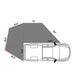 OPENROAD | 270 Degree Awning Plus Sidewalls
