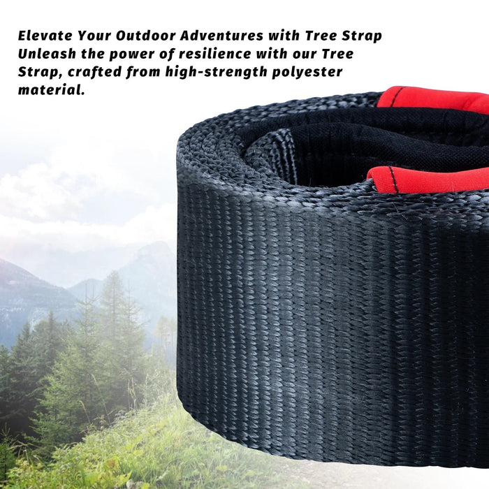 OPENROAD | 4''x8' Break Strength 30,000 lbs Tree Saver Strap