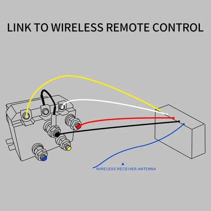 OPENROAD | 6000lbs 12 Volts Electric Winch, Winch for UTV with Mounting Plate