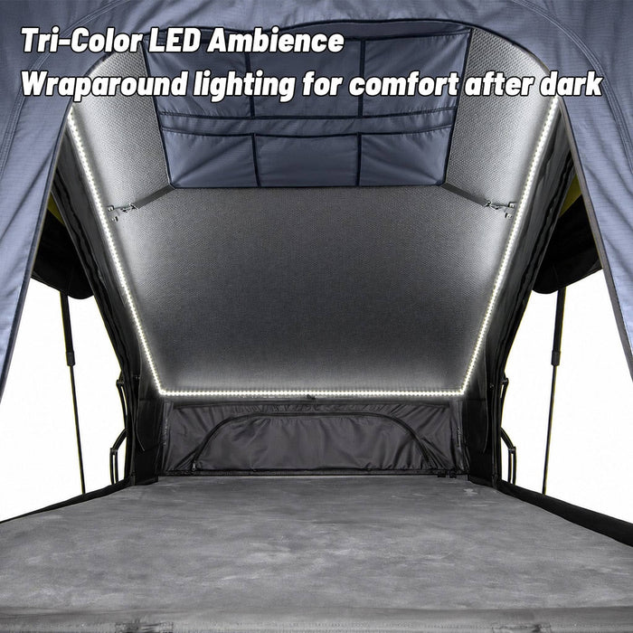 OPENROAD | Aluminum Hard Shell Roof Top Tent-PeakRoof LT V2 Series
