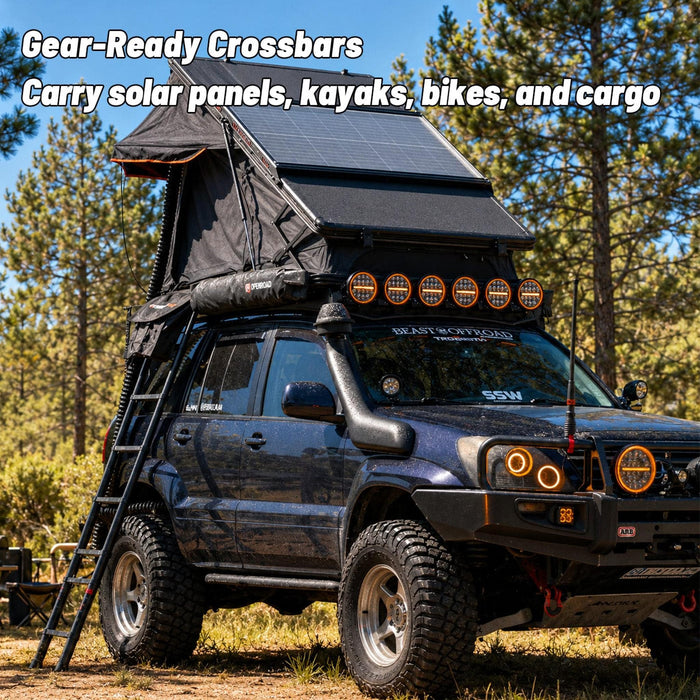 OPENROAD | Aluminum Hard Shell Roof Top Tent-PeakRoof LT V2 Series