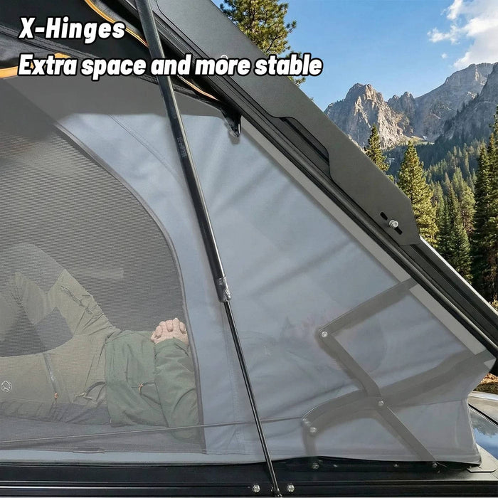 OPENROAD | Aluminum Hard Shell Roof Top Tent-PeakRoof LT V2 Series