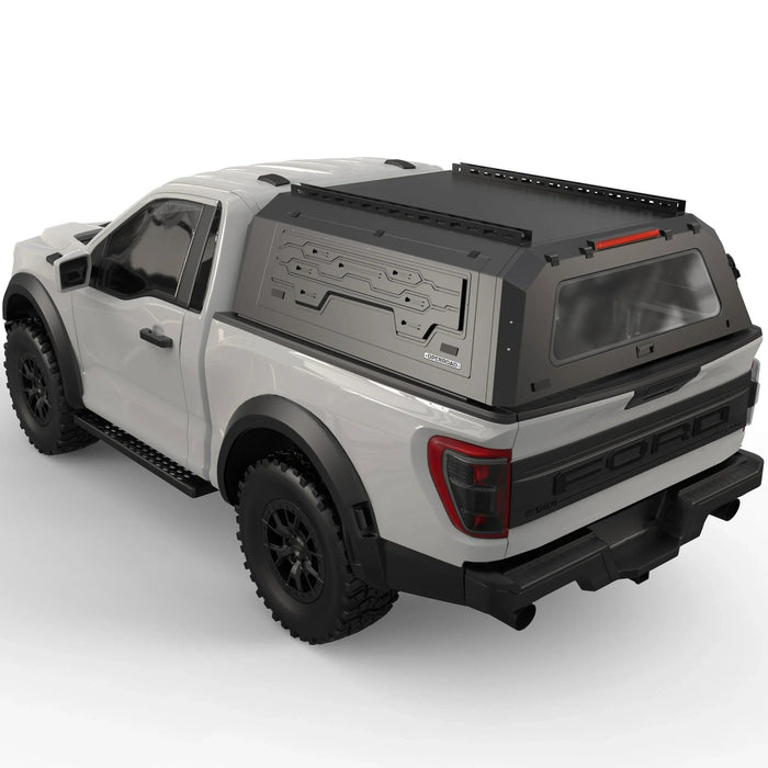 OPENROAD Aluminum Truck Cap with Three-Color Light