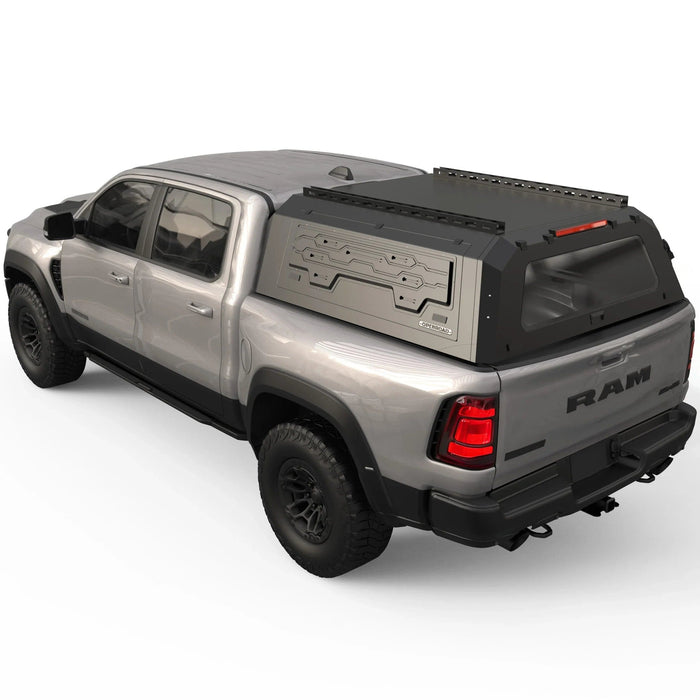 OPENROAD Aluminum Truck Cap with Three-Color Light