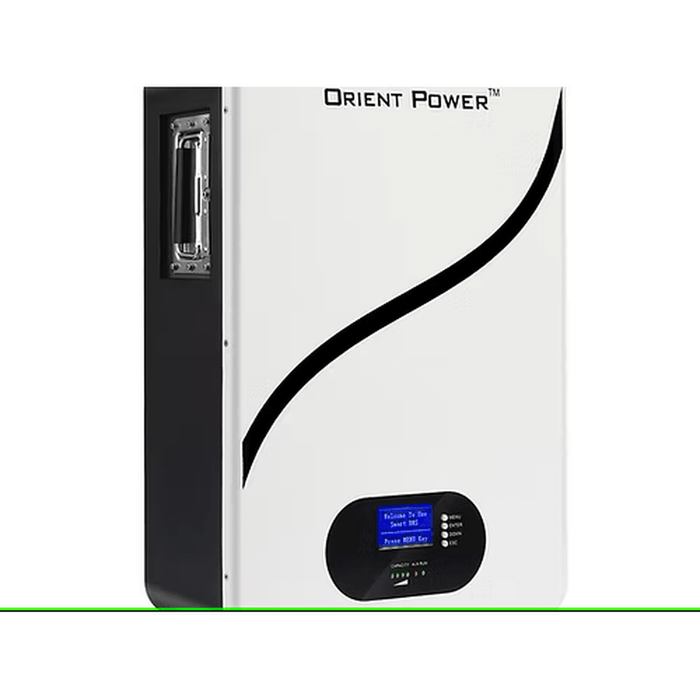 Orient Power | 48V100Ah 5.12Kwh Powerwall LiFePO4 Wall Mounted Battery