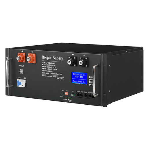 Orient Power | Jakiper PRO Lithium Battery | 48V 100Ah | 5,120wH/5.12KwH Server Rack Battery