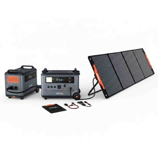 Oscal | PowerMax 3600 Portable Power Station + 200W Portable Solar Panel PRE-ORDER