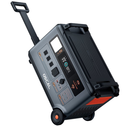 Oscal | PowerMax 3600 Portable Power Station + 400W Portable Solar Panel