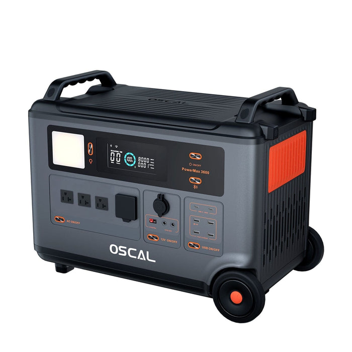 Oscal | PowerMax 3600 Portable Power Station + BP3600 Extra Battery PRE-ORDER
