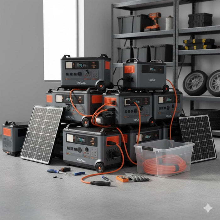 Oscal | PowerMax 3600 Portable Power Station + BP3600 Extra Battery PRE-ORDER