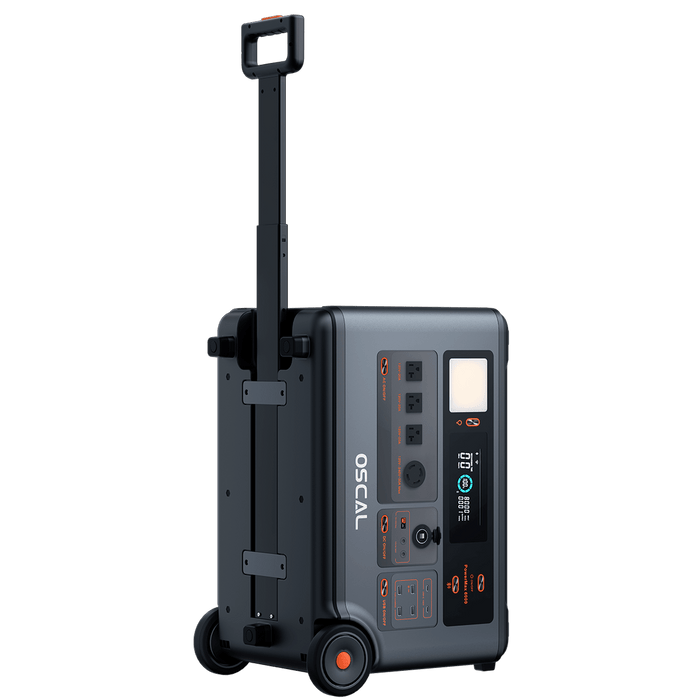 Oscal | PowerMax 6000 Portable Power Station + 200W Portable Solar Panel